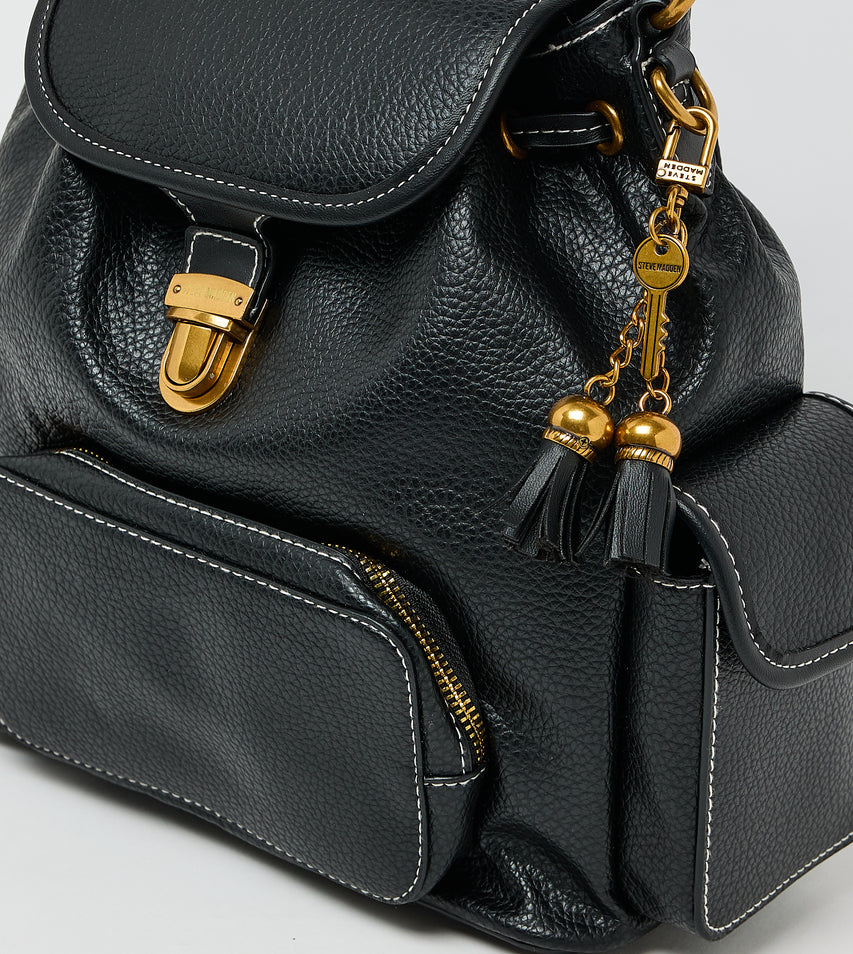 Bshams 2 Black Women's Backpack - view 5