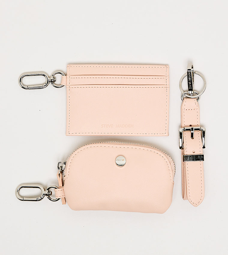 Barisa-U Women's Linen Pink Wallet - view 2