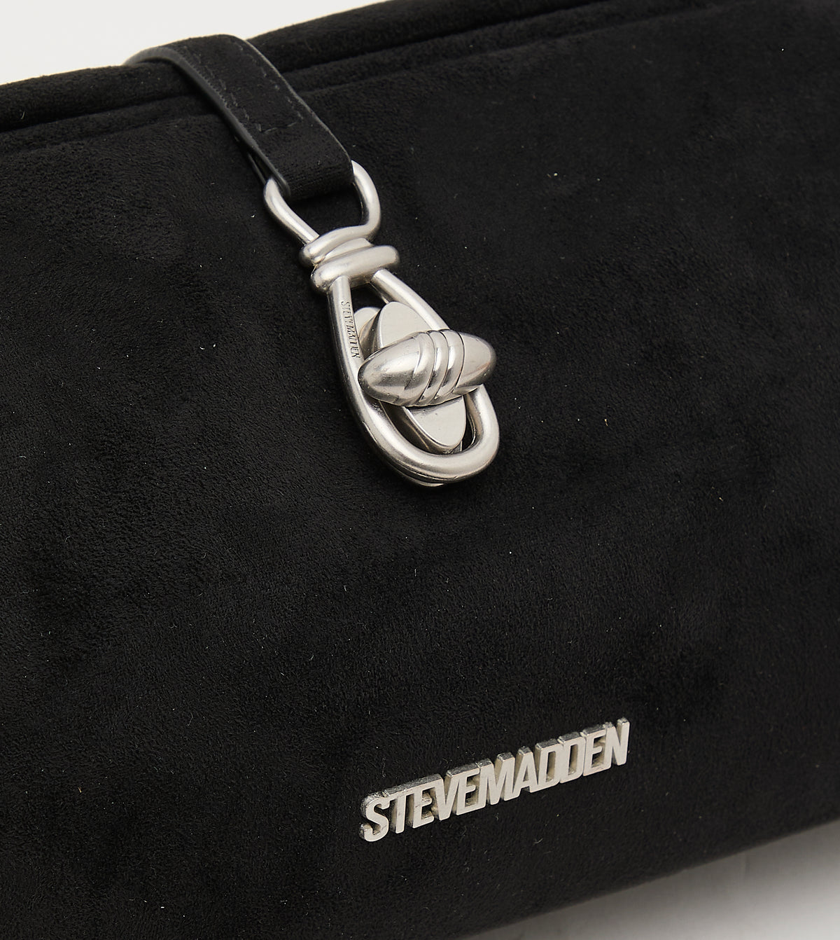 Bsuzette Women's Black & Silver Clutch - view 5