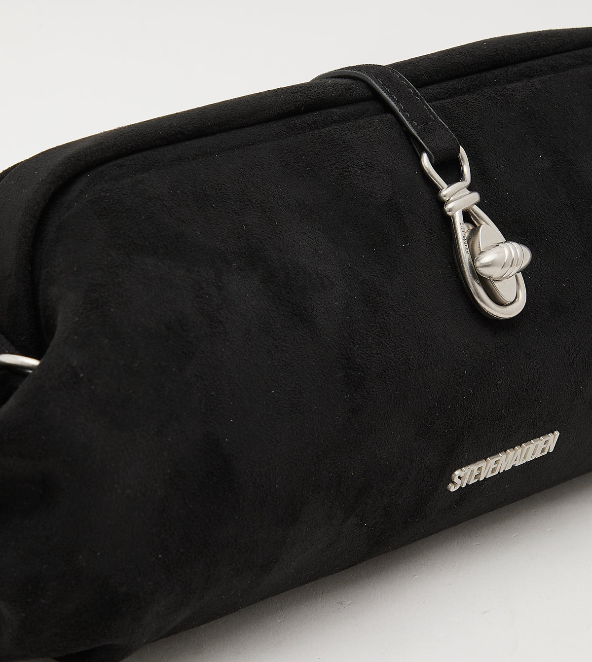 Bsuzette Women's Black & Silver Clutch - view 6