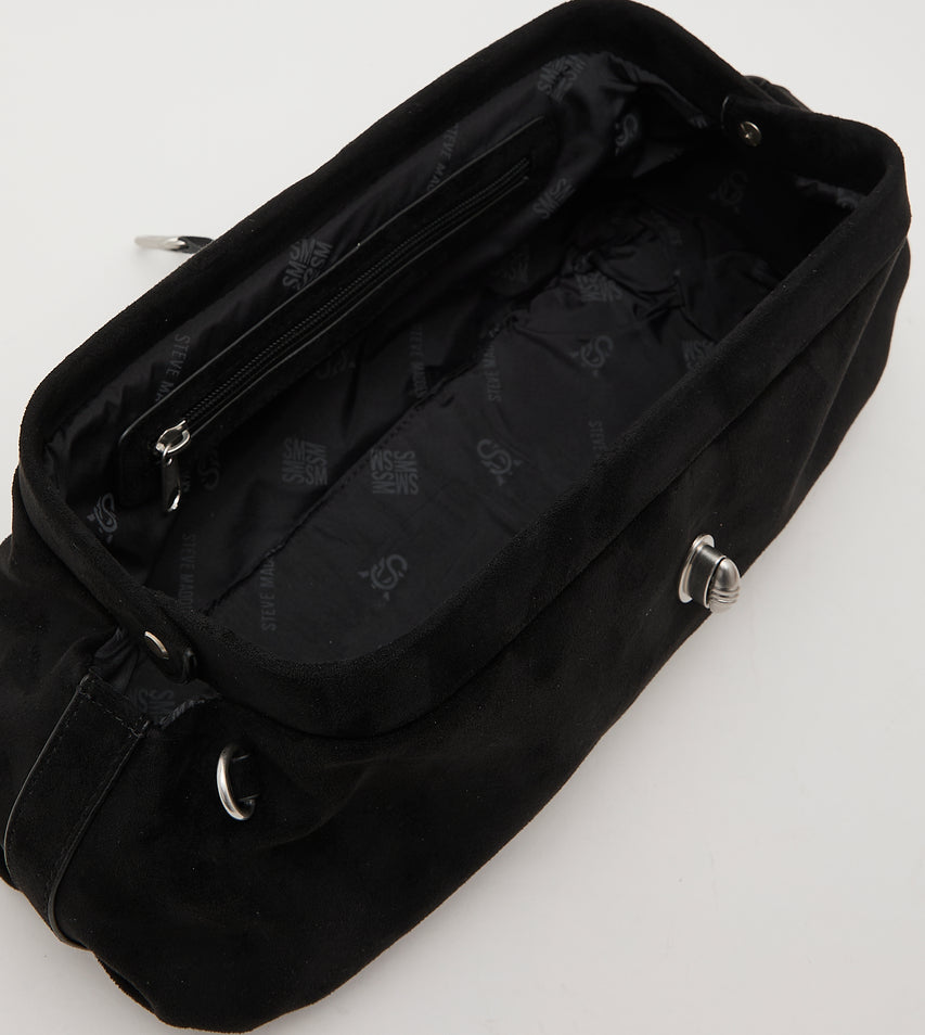 Bsuzette Women's Black & Silver Clutch - view 7
