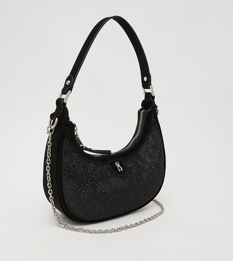 Bmeta-V Women's Black Silver Mini Bag - view 3