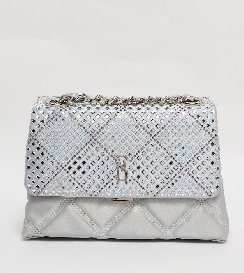 Badalind Women's Silver Satchel Bag - view 5