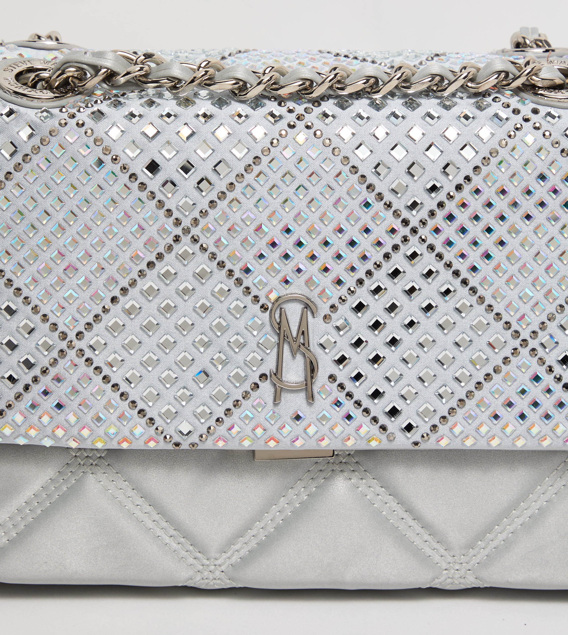 Badalind Women's Silver Satchel Bag - view 3