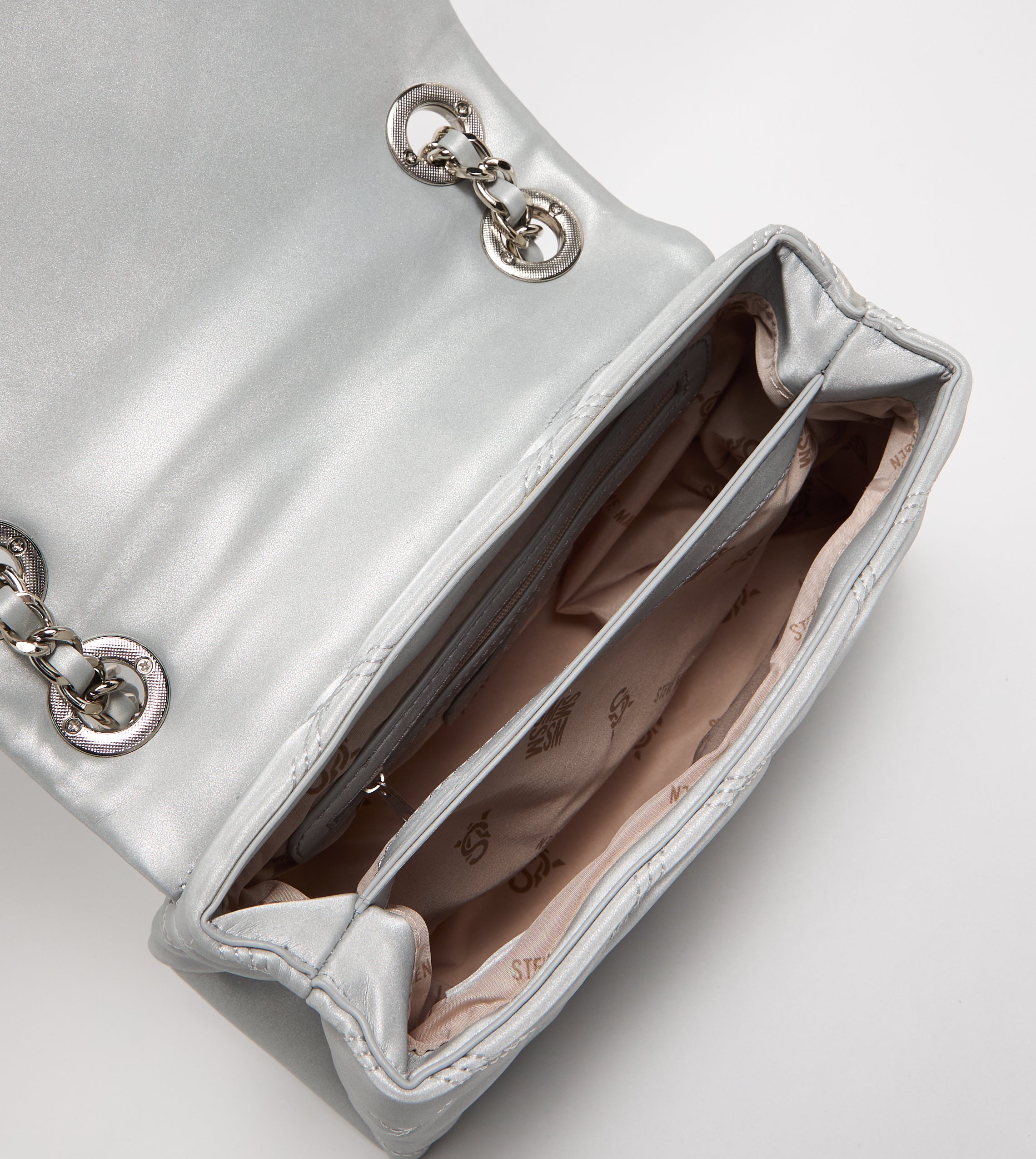 Badalind Women's Silver Satchel Bag - view 6
