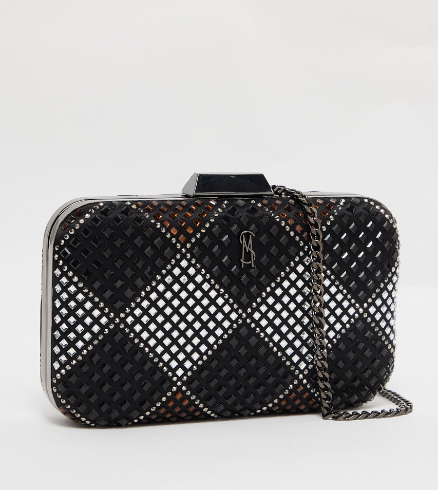 Badelaid Women's Black Multicolor Clutch