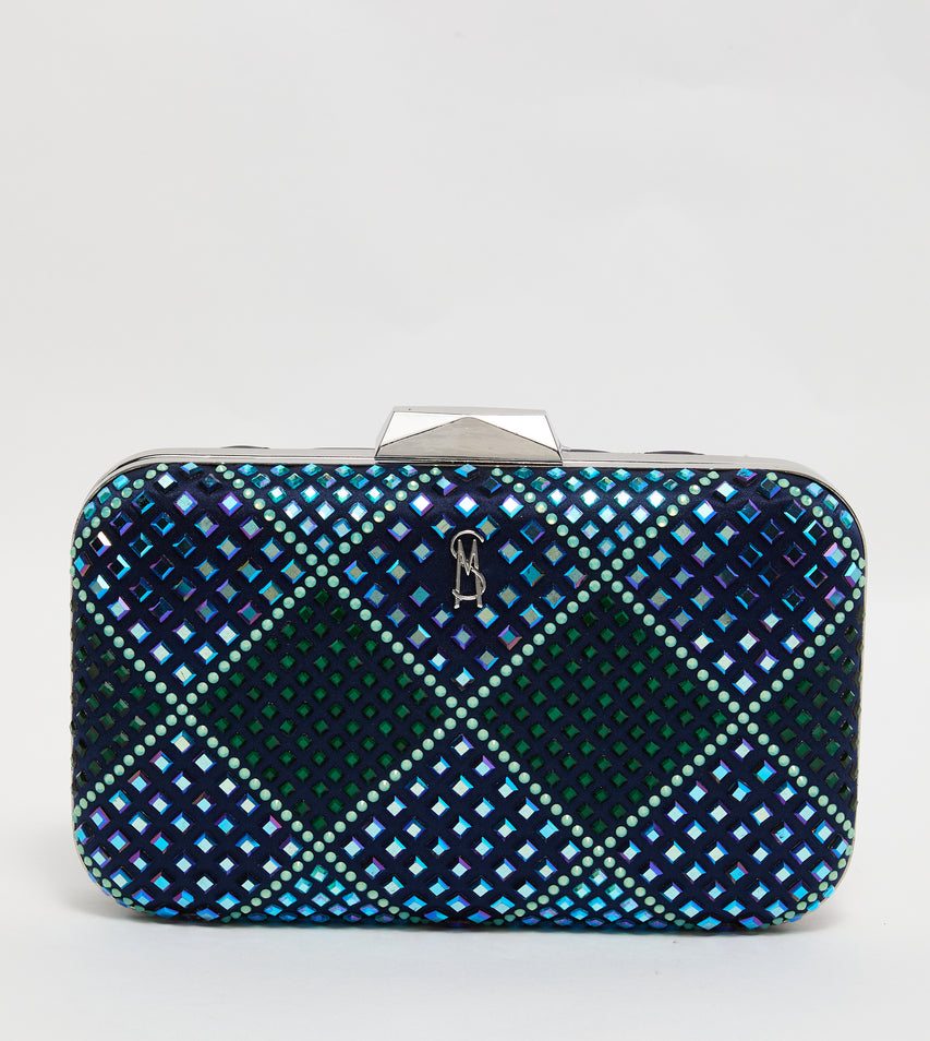 BADELAID BLUE CLUTCH