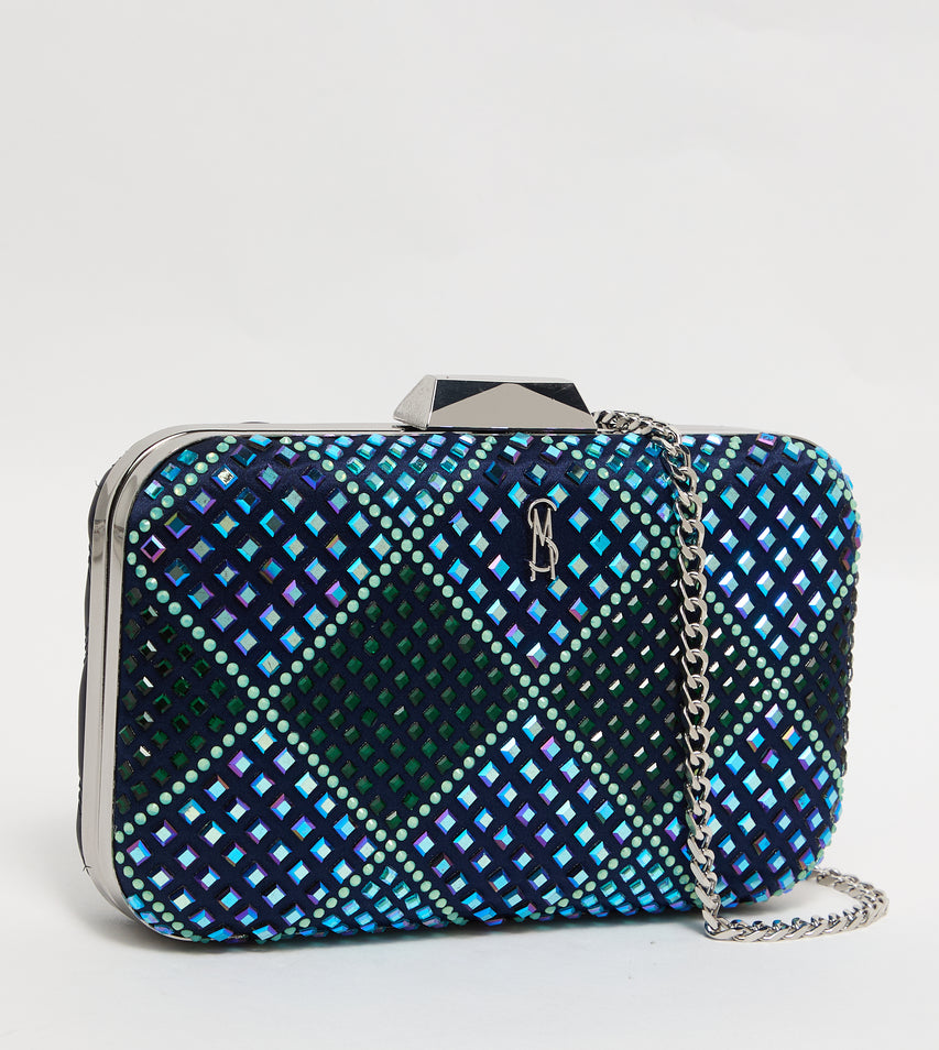 BADELAID BLUE CLUTCH