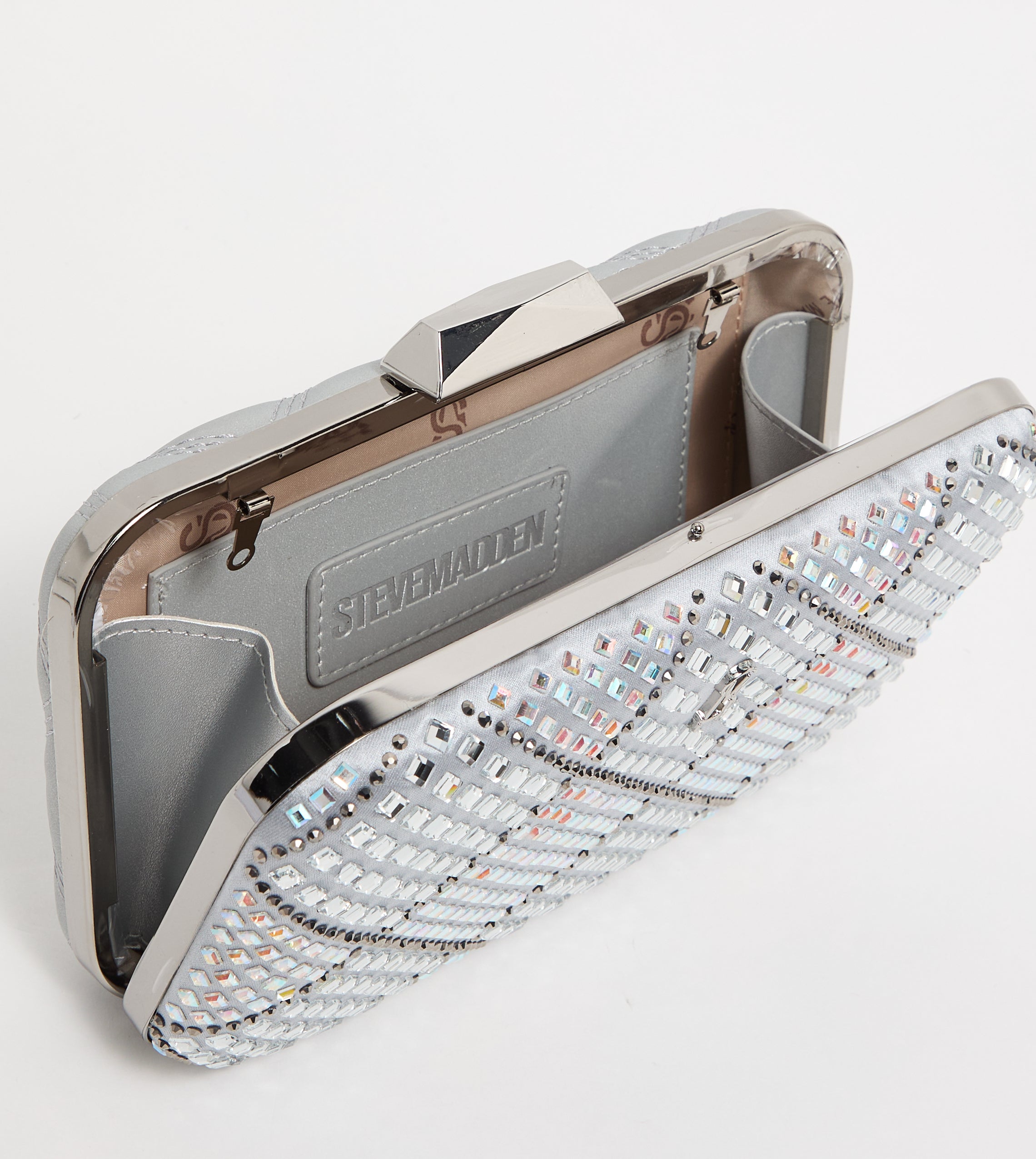 BADELAID SILVER CLUTCH