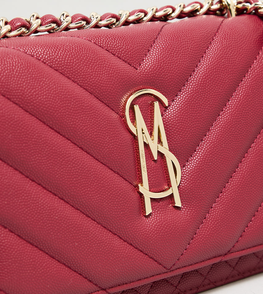 BAMARA-2 CHERRY RED CROSSBODY