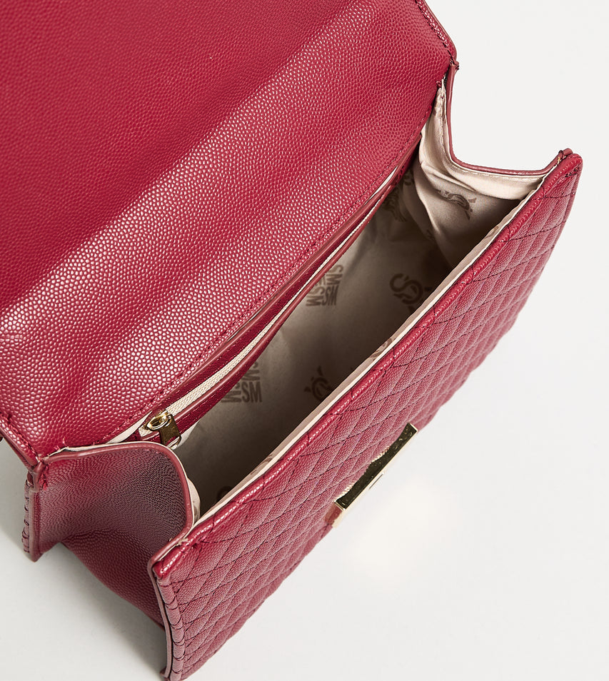 BAMARA-2 CHERRY RED CROSSBODY