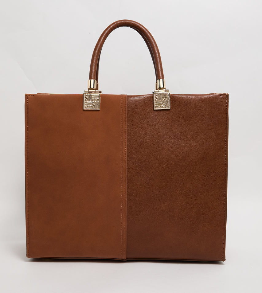 BCHLOEY BRONZE TOTE BAG - view 2