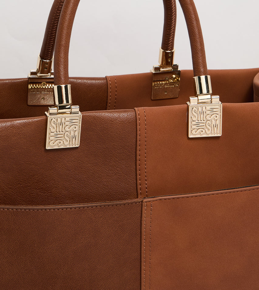 BCHLOEY BRONZE TOTE BAG - view 4