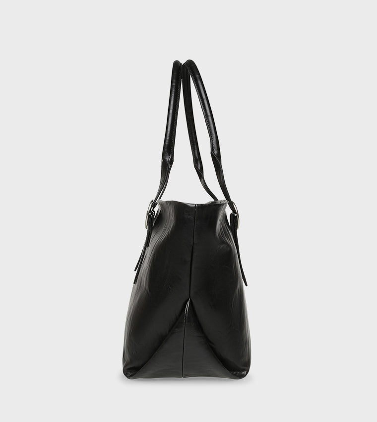 Harleen Women's Black/Gold Tote Bag - view 4