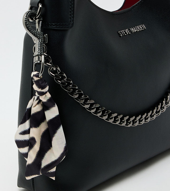 Bwesly Black Women's Shoulder Bag - view 3