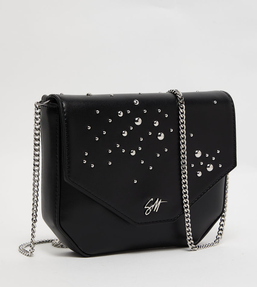 Bsandryp Women's Black Multicolor Crossbody Bag