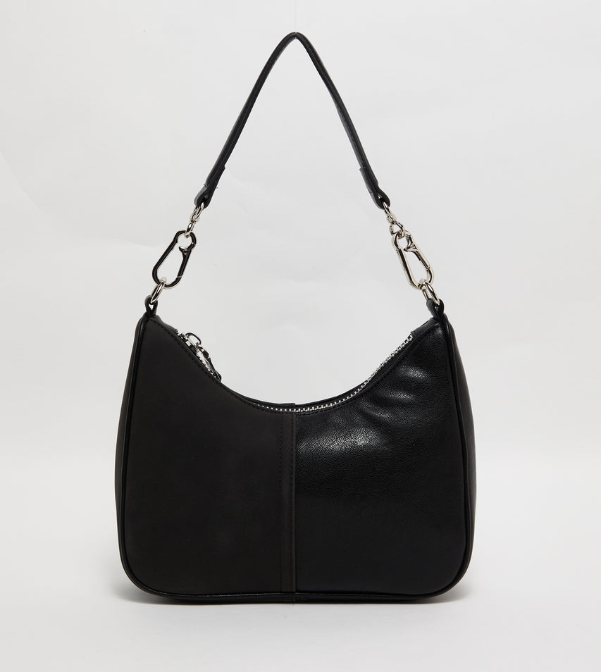 BSHI BLACK MULTICOLOR SHOULDER BAG