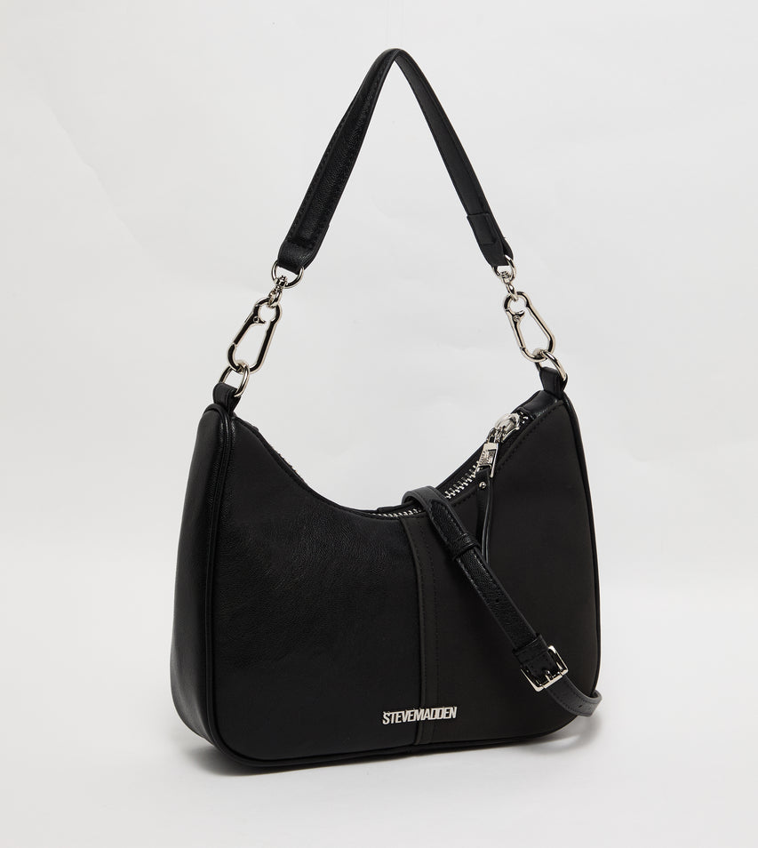 BSHI BLACK MULTICOLOR SHOULDER BAG