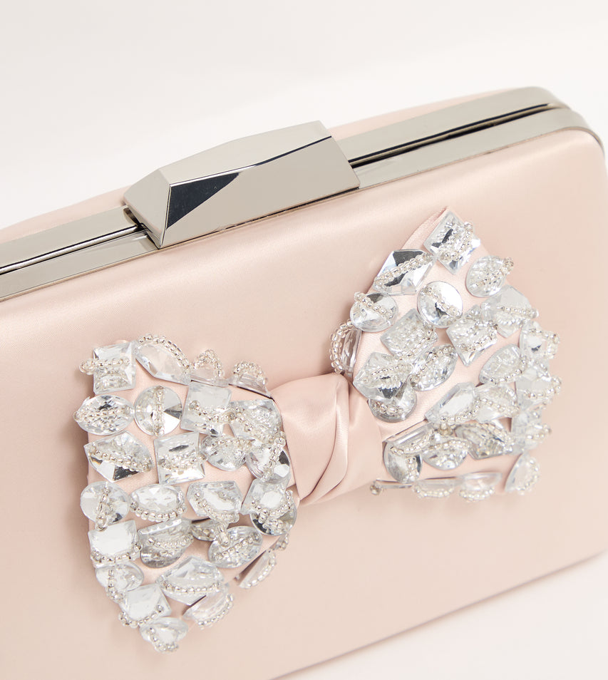 BSLOAN CHAMPAGNE CLUTCH