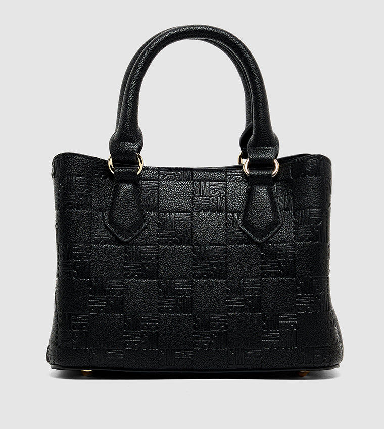 Crestline Women's Black Satchel