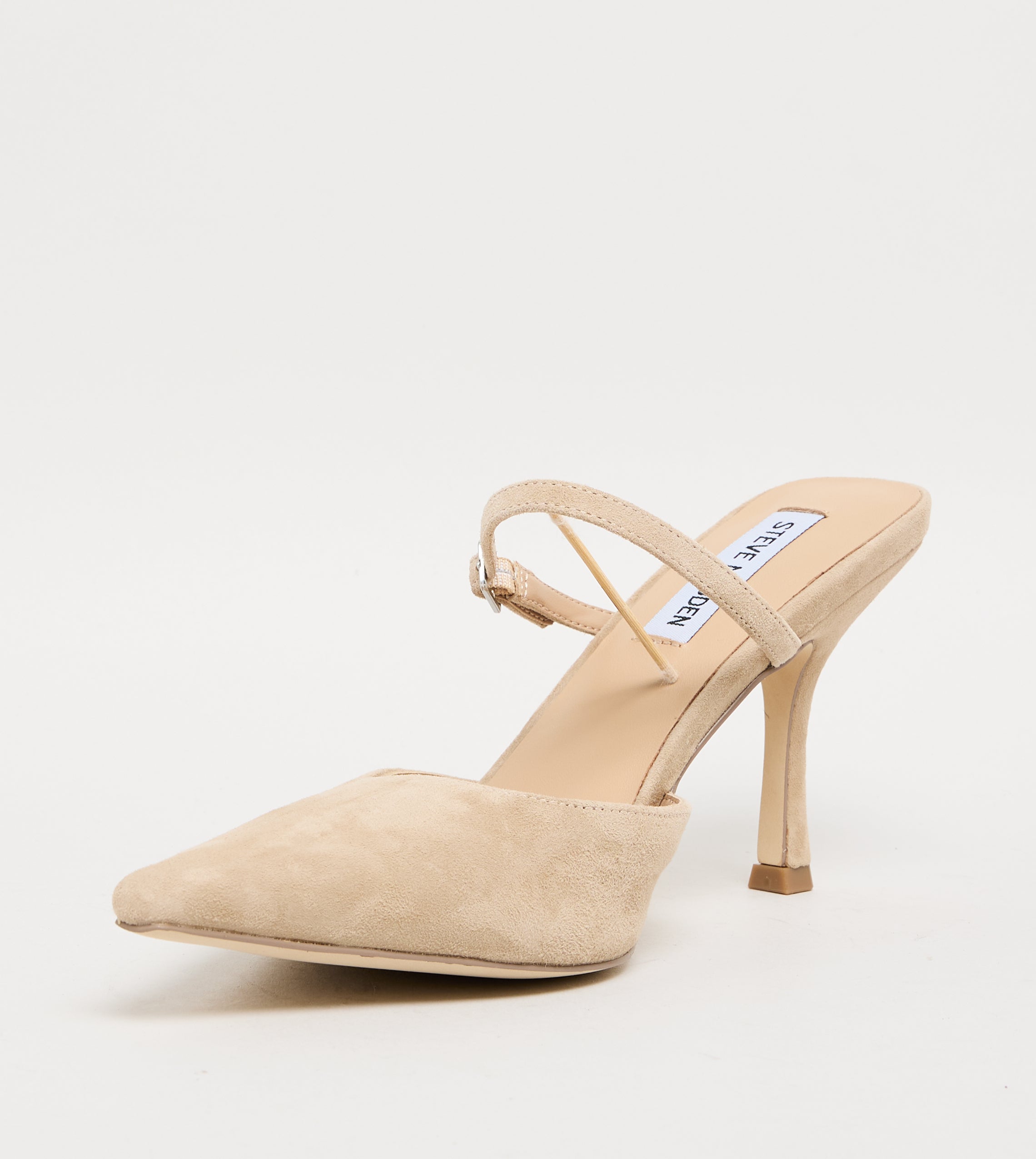 BRECKI TAUPE SUEDE SANDALS - view 7