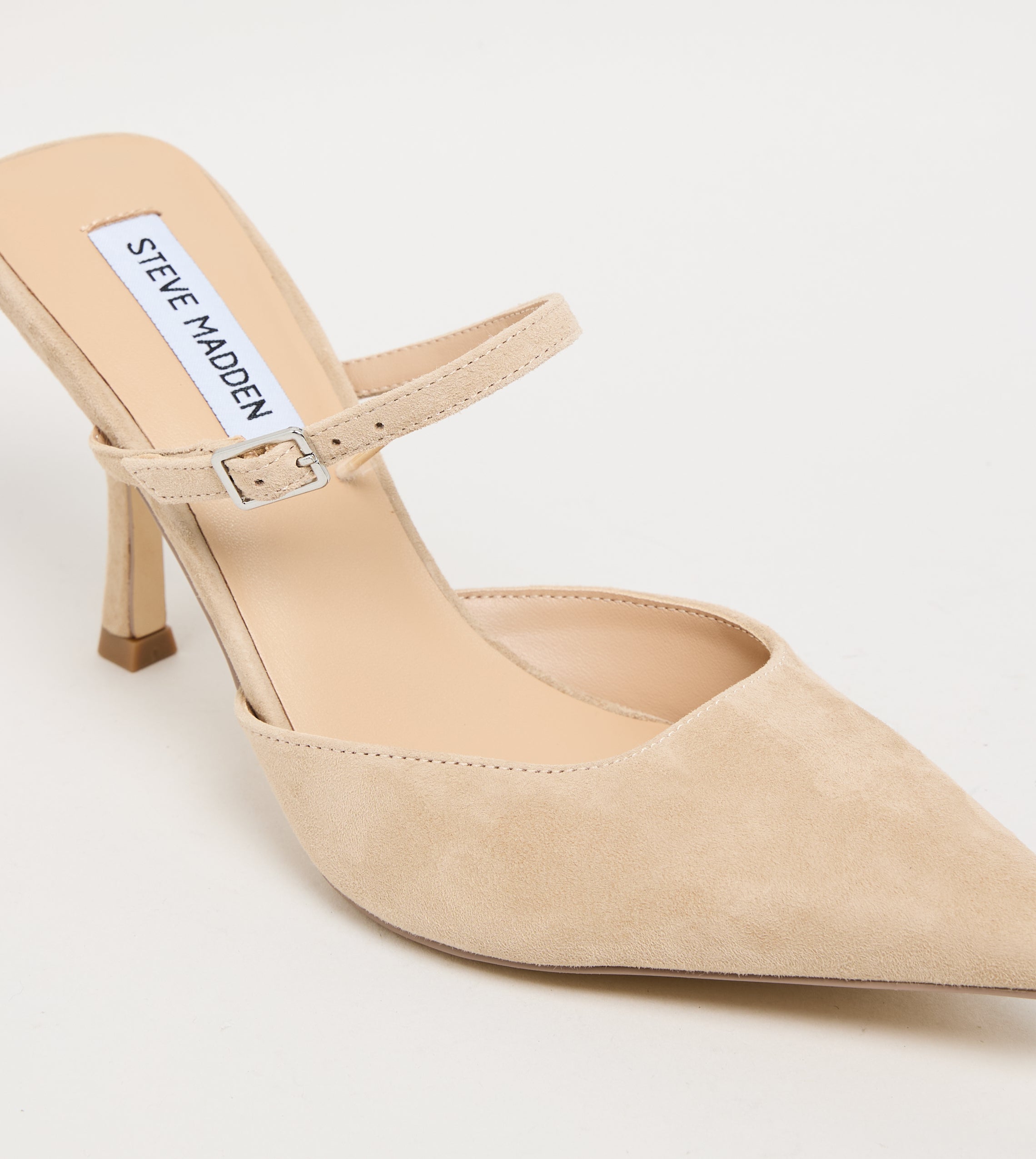 BRECKI TAUPE SUEDE SANDALS - view 2