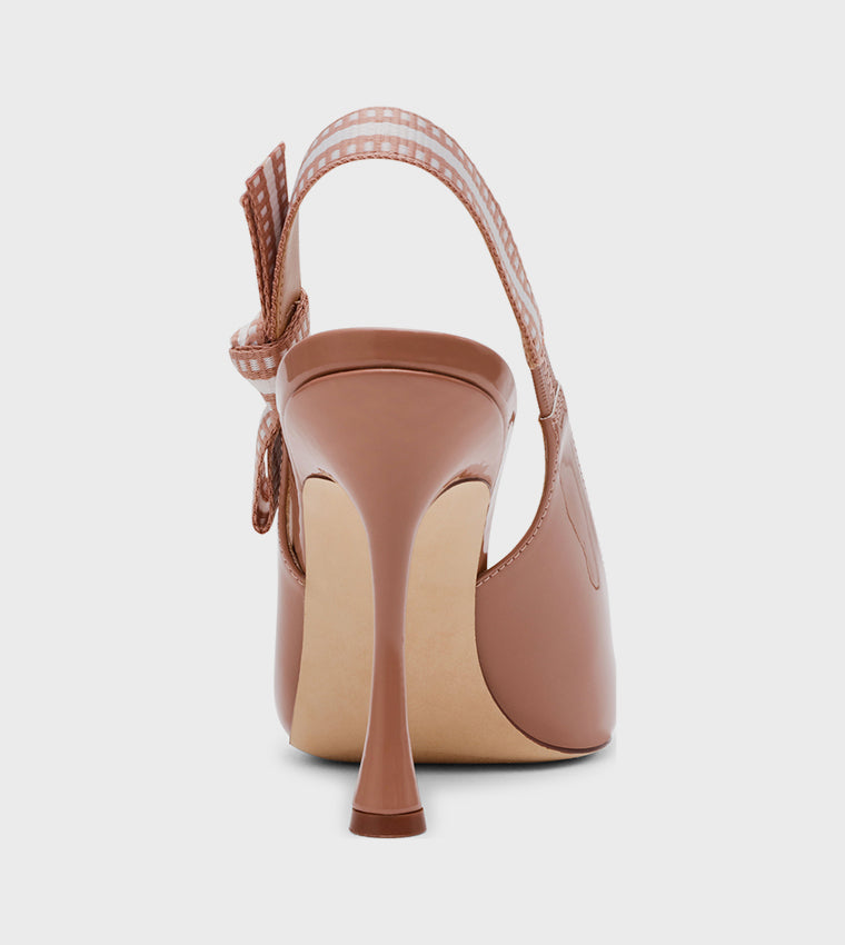 BRI-L BLUSH PATENT HEELS - view 3