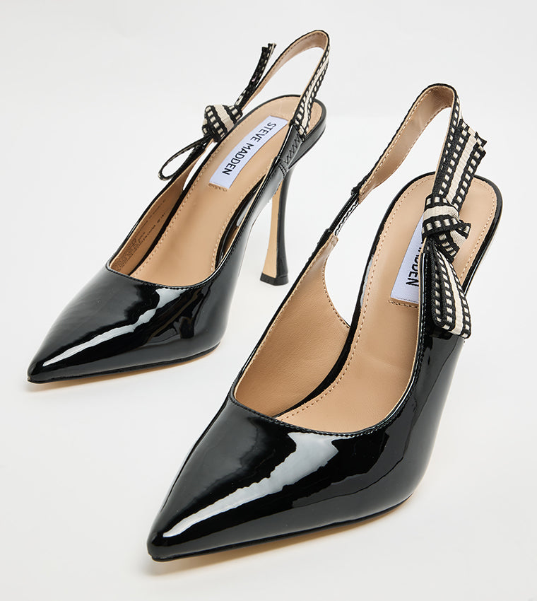 Bri Women's Black Patent Mules - view 4