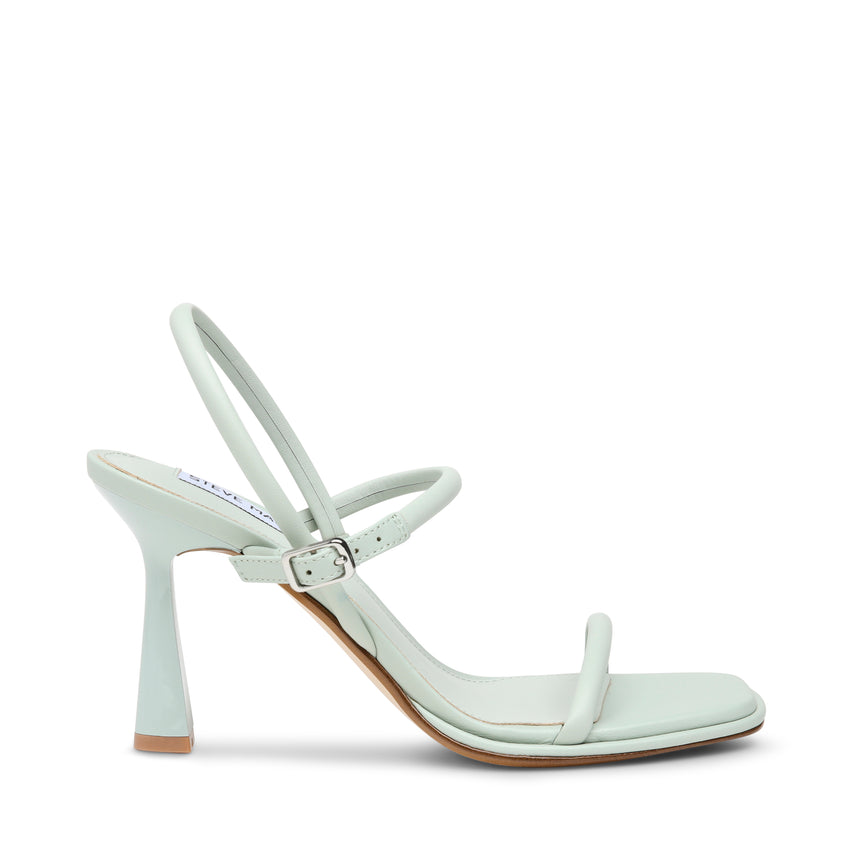 ZENN SAGE LEATHER HEELS