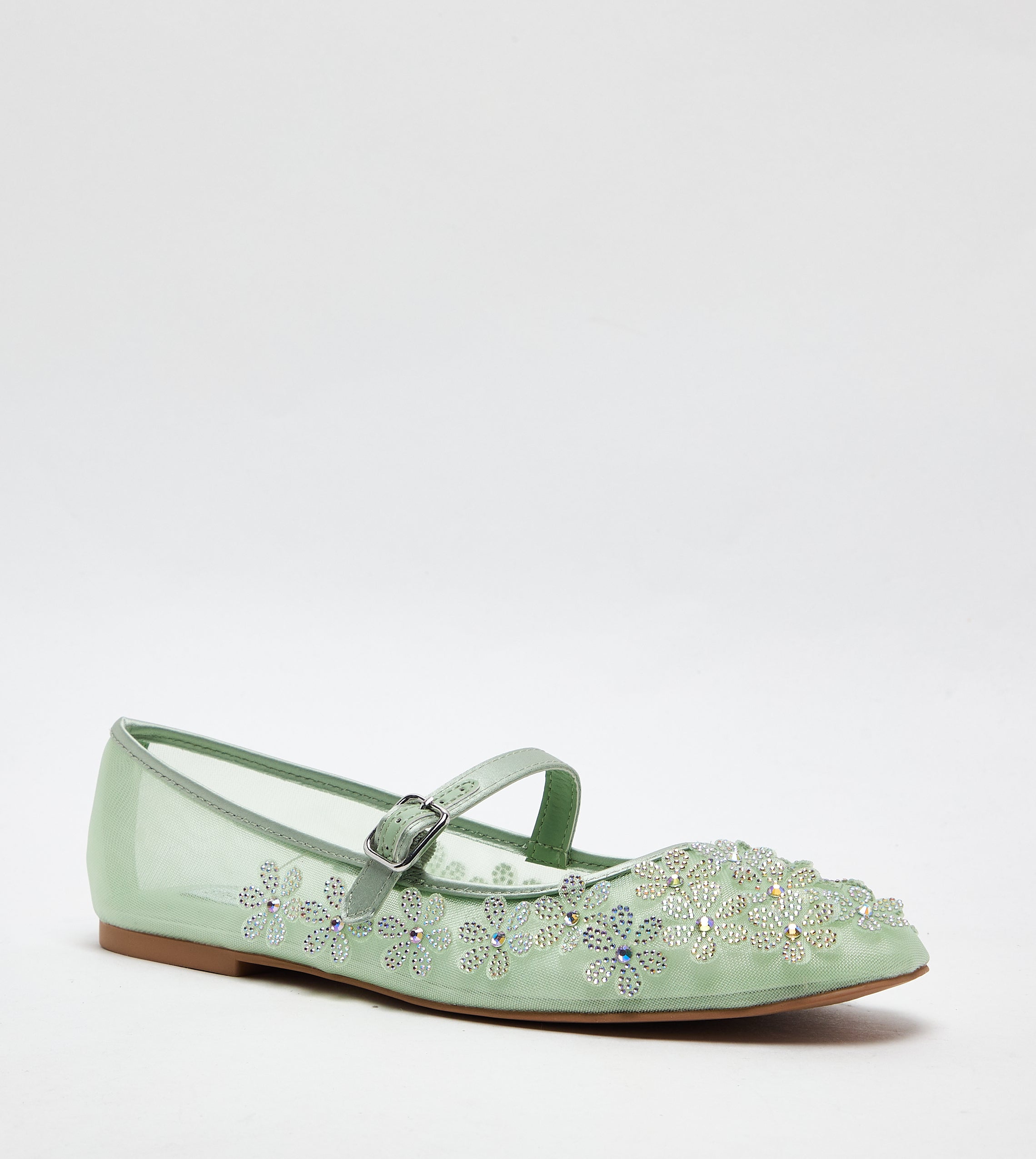 Wildlife Women's Green Ballet Flats