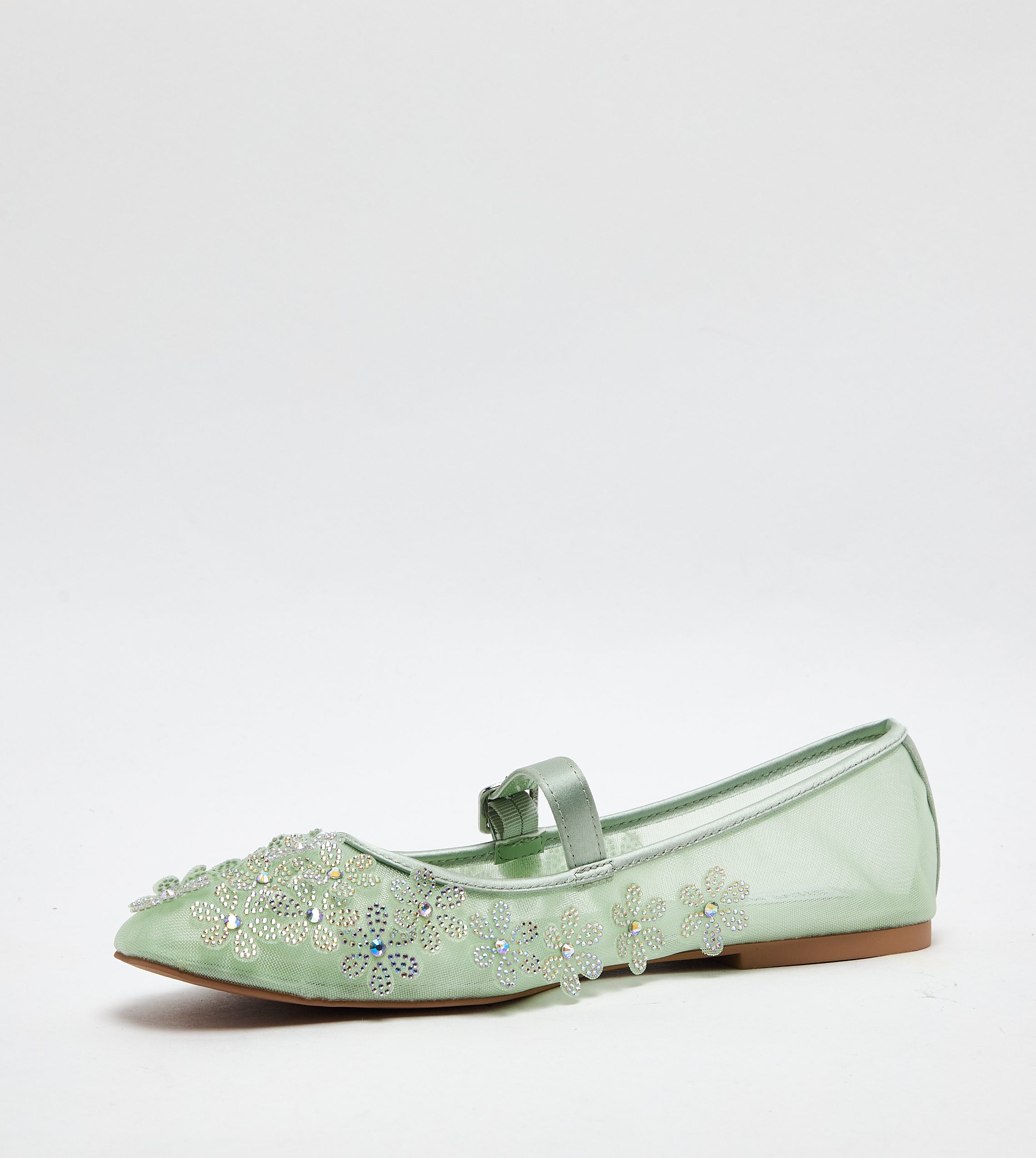 Wildlife Women's Green Ballet Flats - view 3
