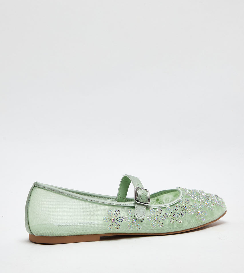 Wildlife Women's Green Ballet Flats - view 4