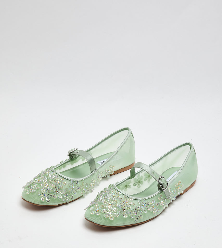 Wildlife Women's Green Ballet Flats - view 5