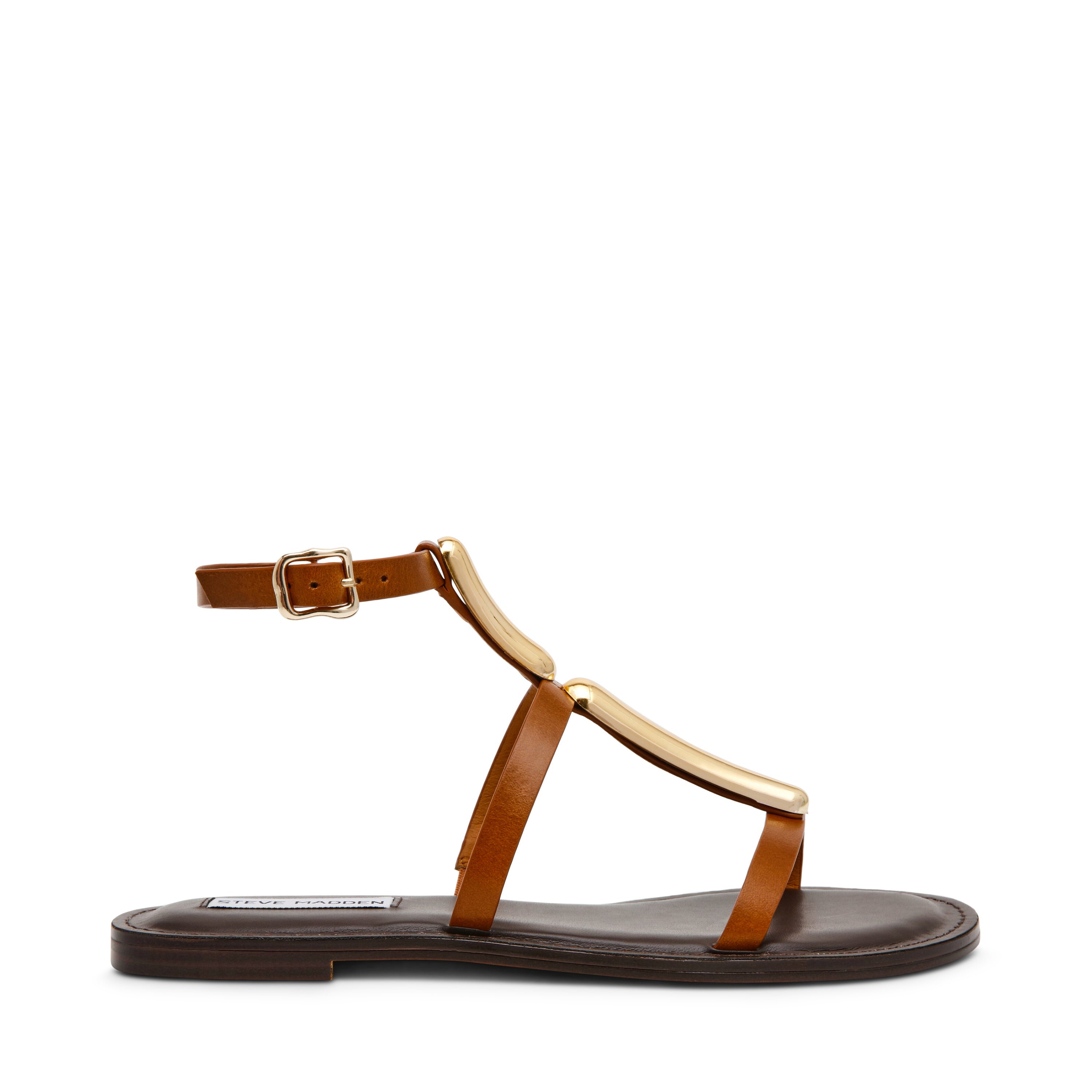 ALMA TAN LEATHER SANDALS