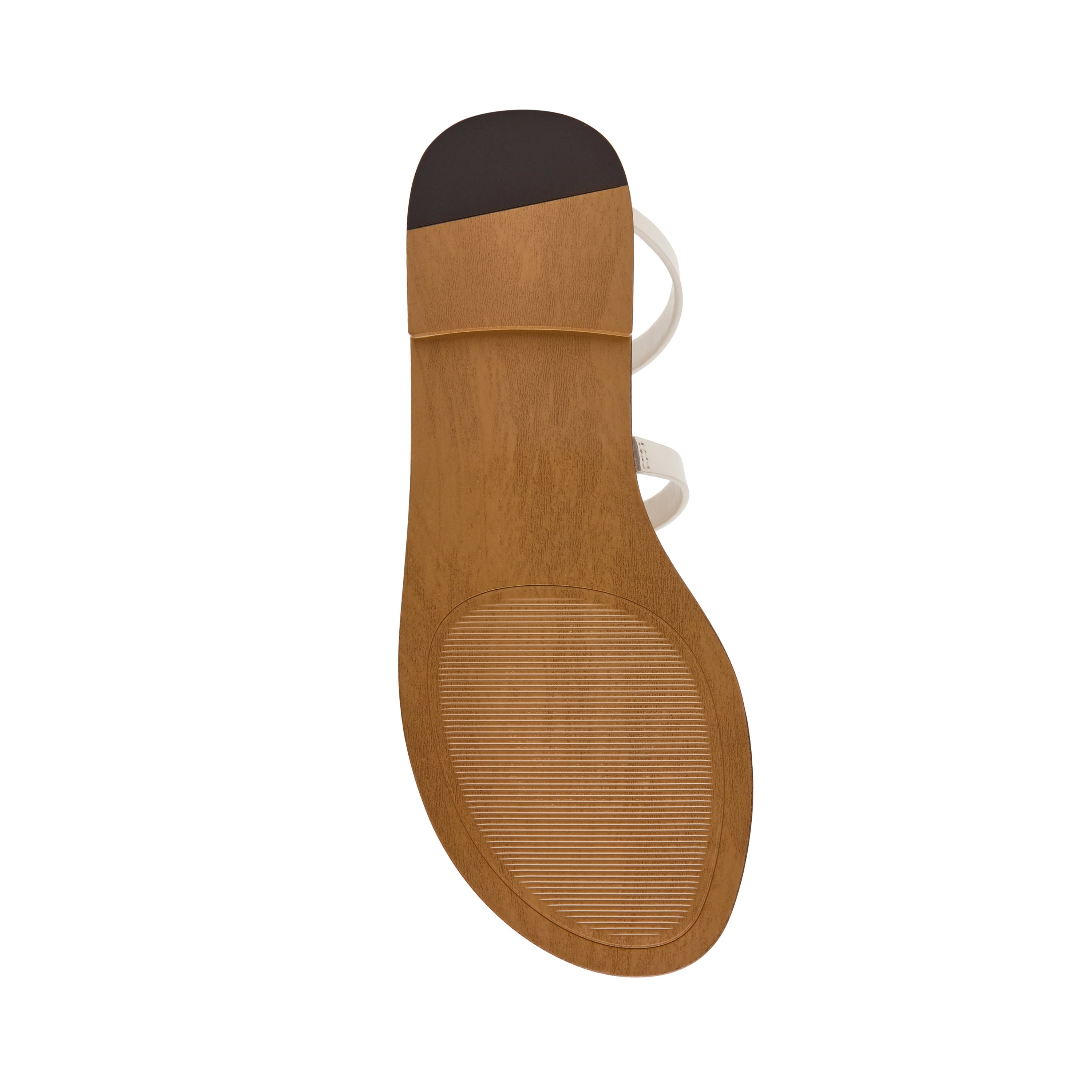Alma Women's Bone Leather Flat Sandals - view 7