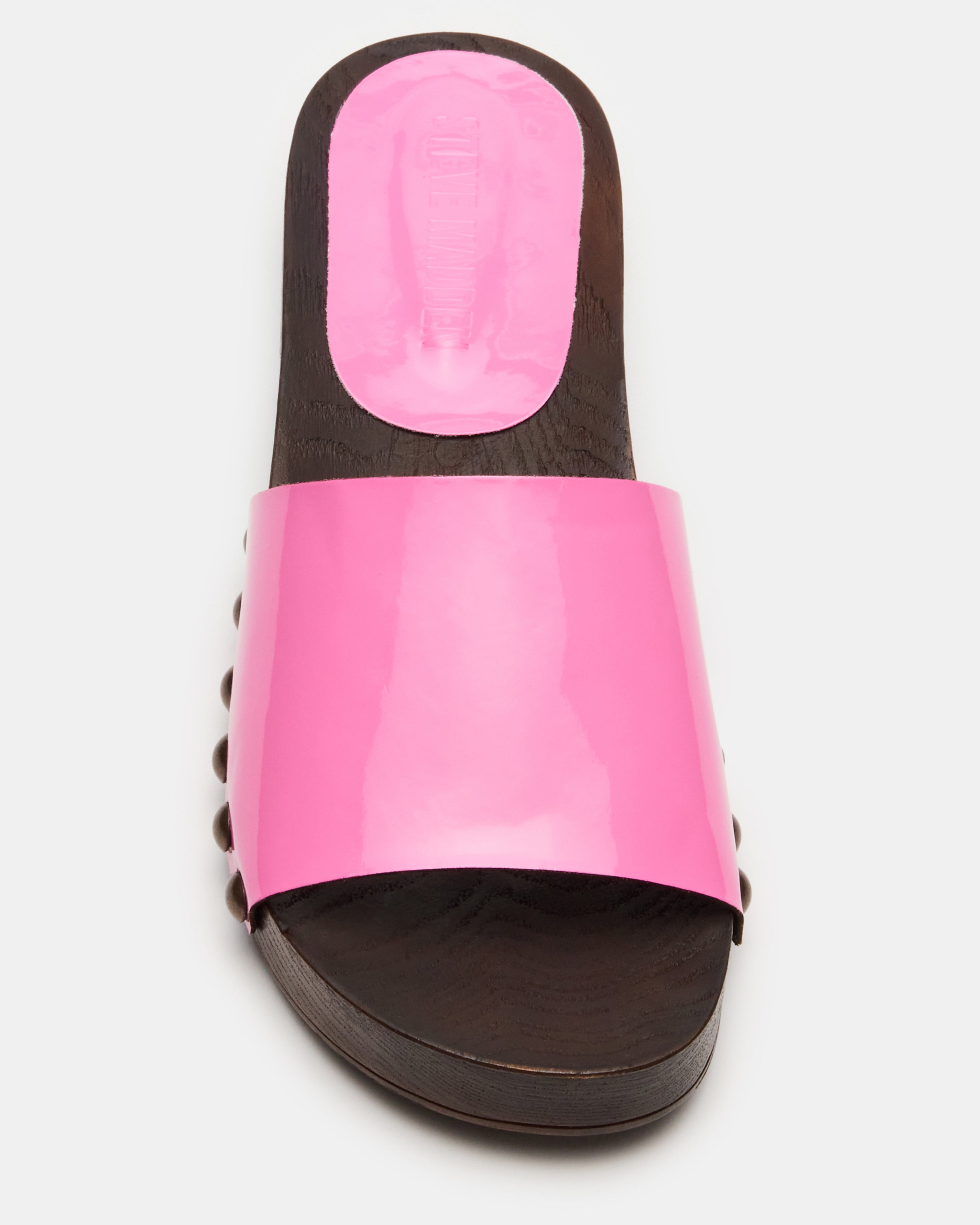CENTO PINK PATENT FLAT SANDALS