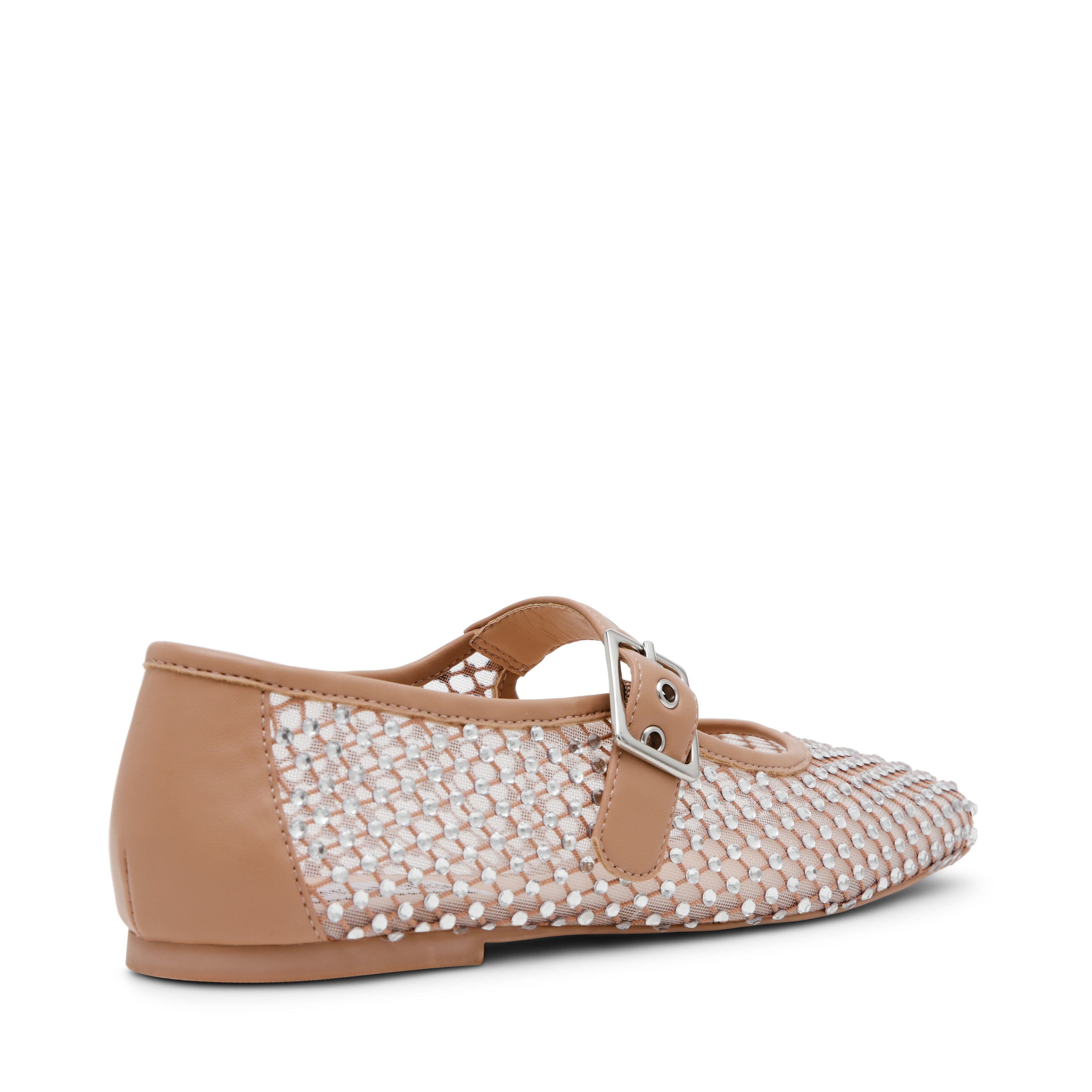 Marcela Women's Tan Mesh Ballerinas - view 2
