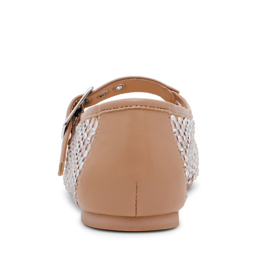 Marcela Women's Tan Mesh Ballerinas - view 4