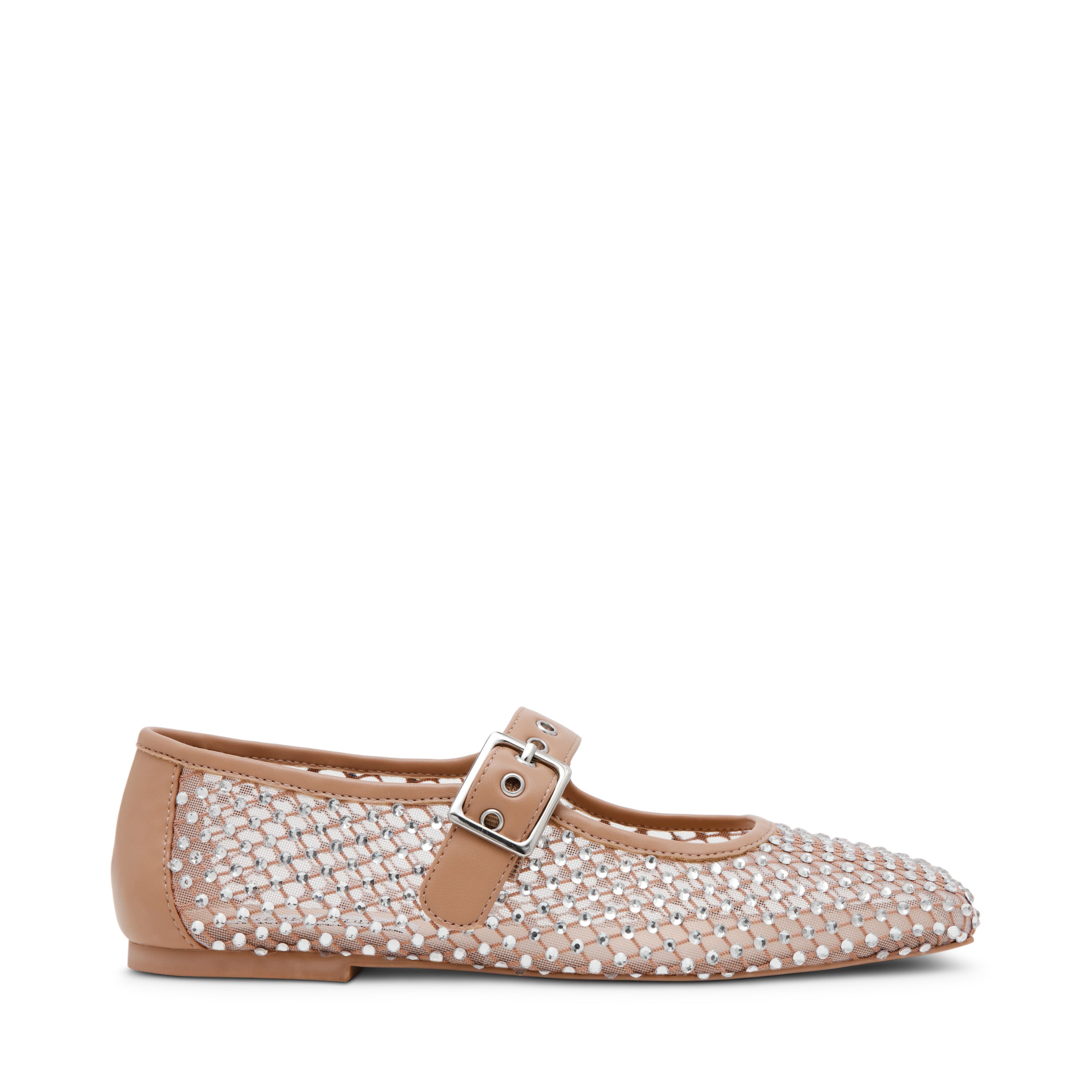 Marcela Women's Tan Mesh Ballerinas - view 6