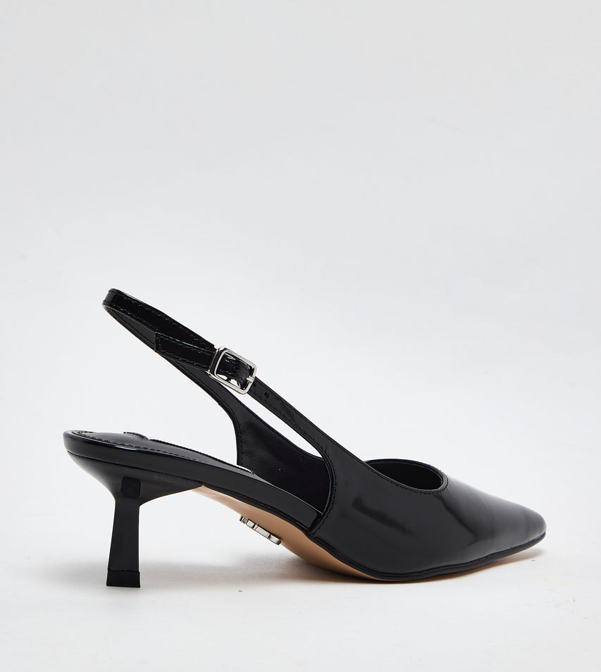Korra Women's Black Box Leather Mules - view 2