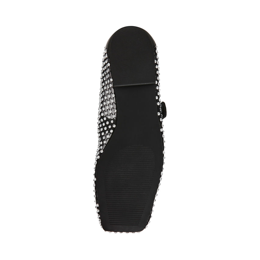Marcela Women's Black Mesh Ballerinas - view 7