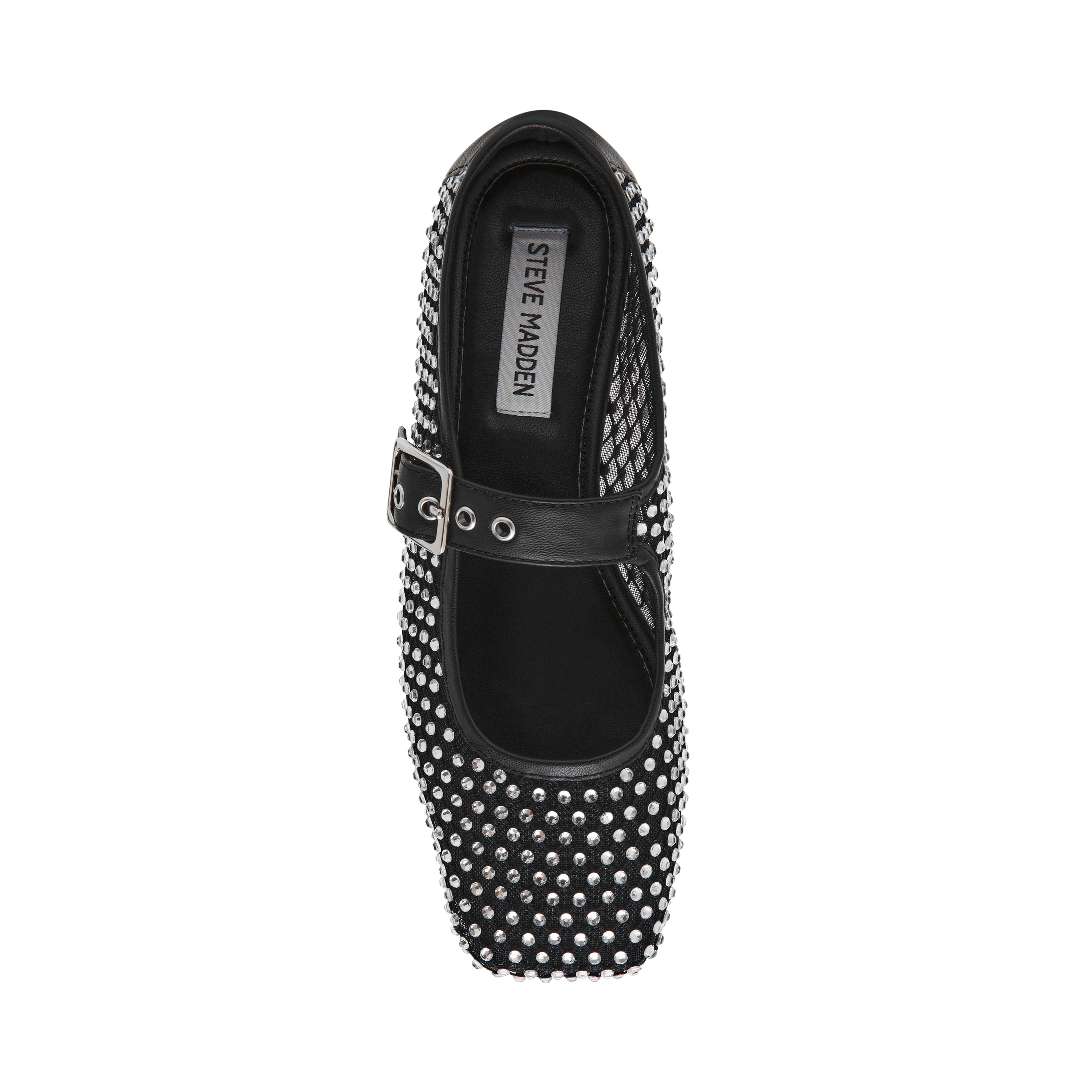 Marcela Women's Black Mesh Ballerinas - view 3