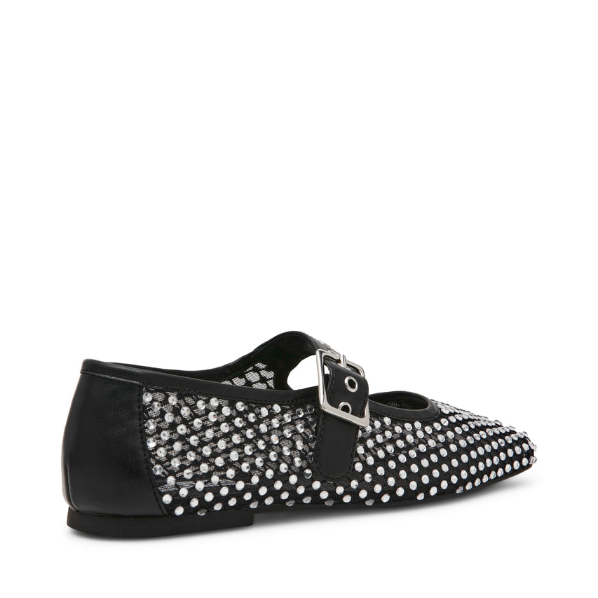 Marcela Women's Black Mesh Ballerinas - view 2