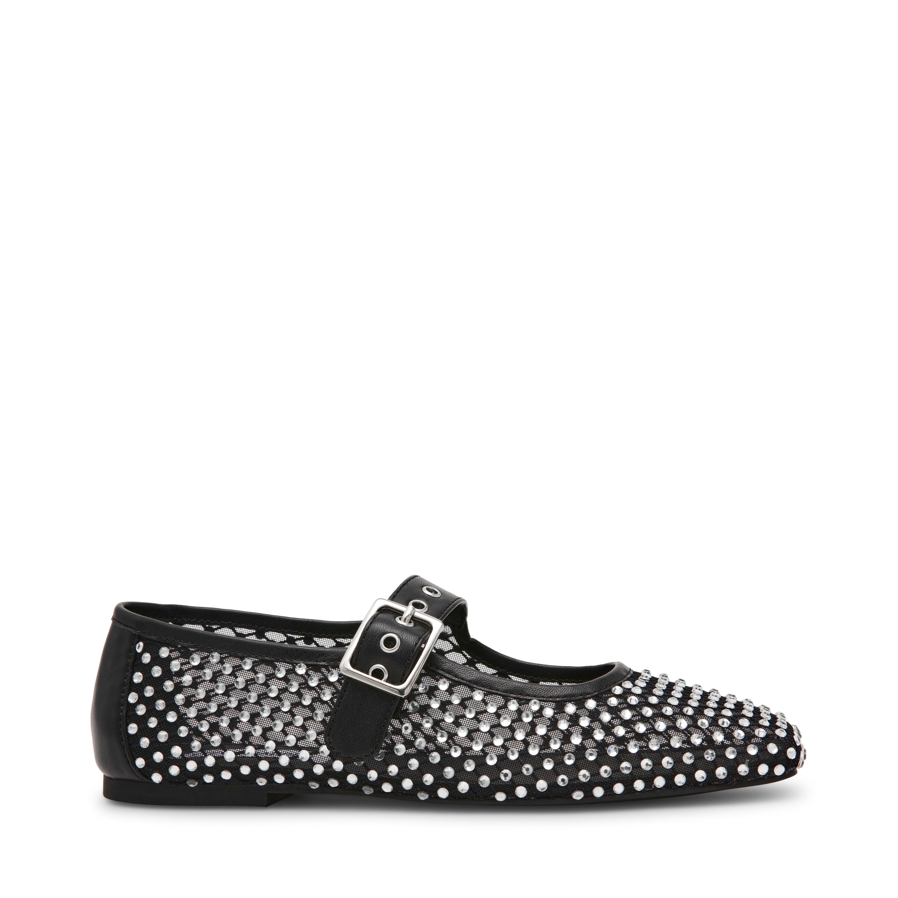 Marcela Women's Black Mesh Ballerinas - view 6