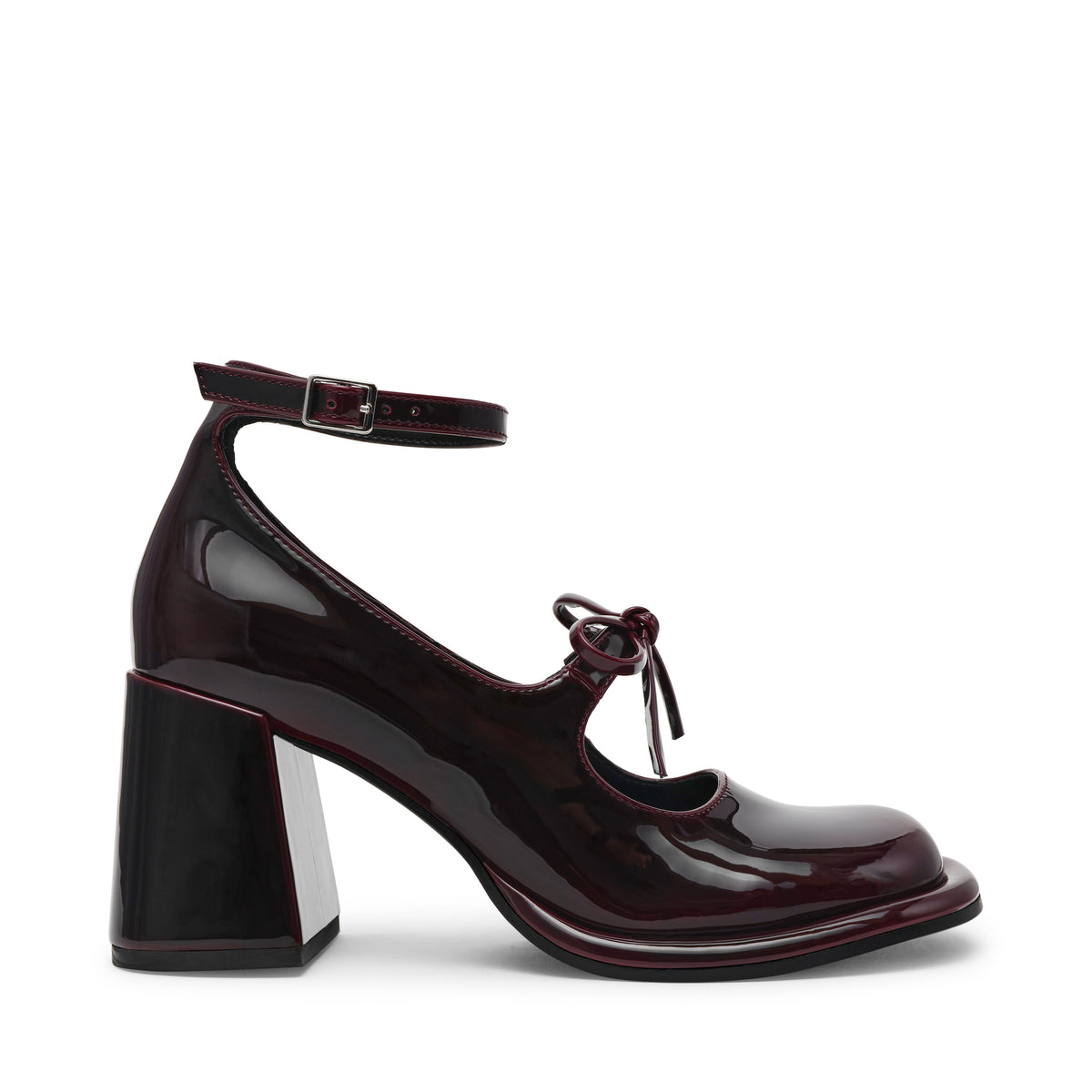 Extent Women's Dark Cherry Patent Heels