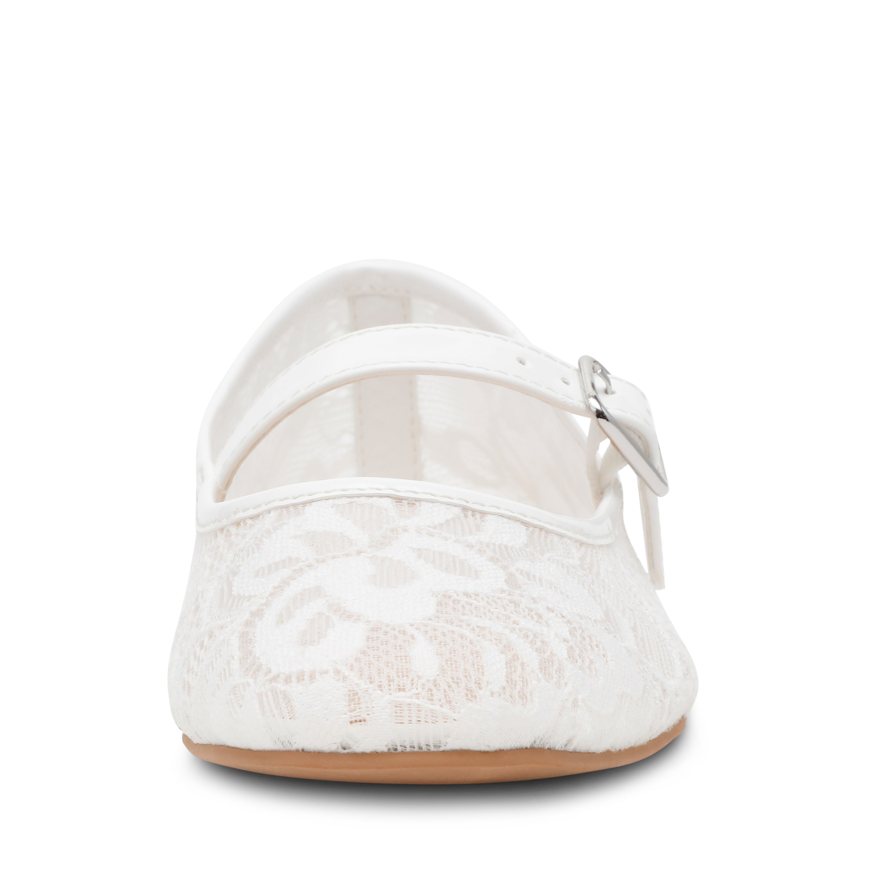Wildflower-L Women's White Lace Ballerinas - view 7