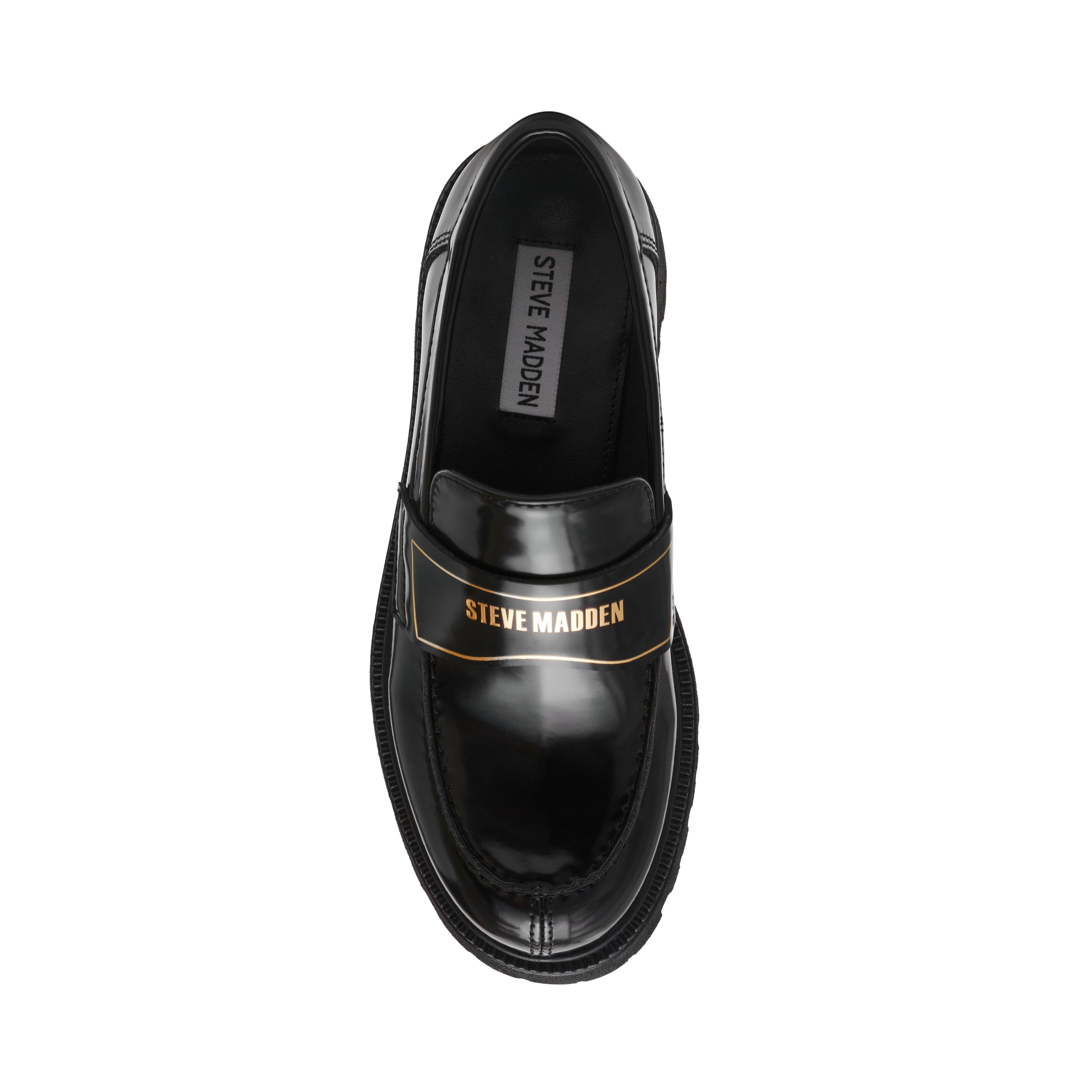 File-Away Women's Black Box Leather Loafers - view 5