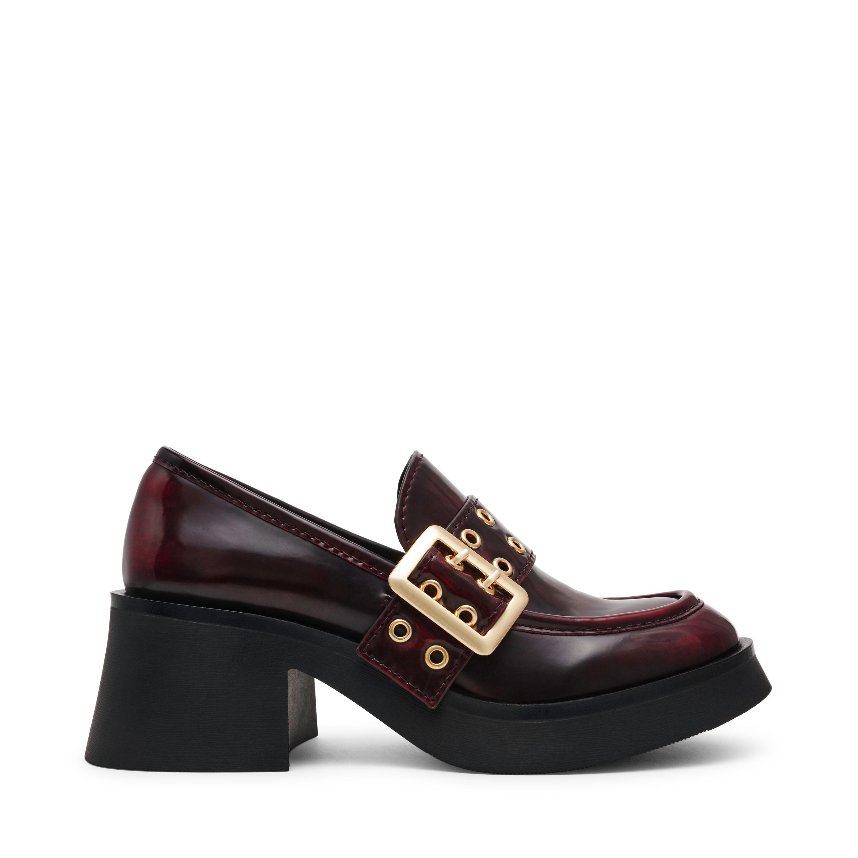 Bridgeton Women's Wine Action Leather Shoes - view 6