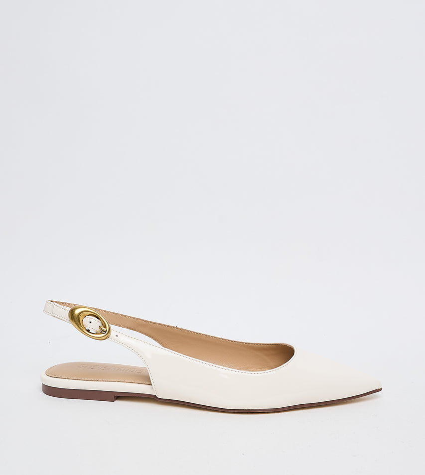 OTTIE LIGHT YELLOW FLAT SANDALS