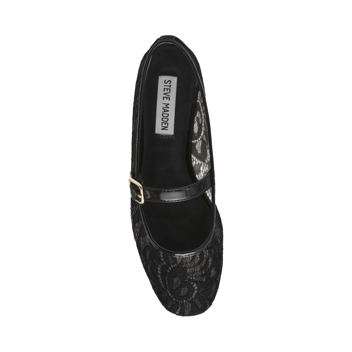 Wildflower-L Women's Black Lace Ballerinas - view 5